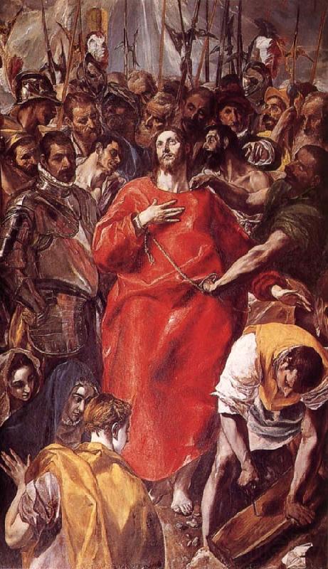 El Greco The Disrobing of Christ Spain oil painting art
